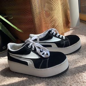 Coasters platform sneakers